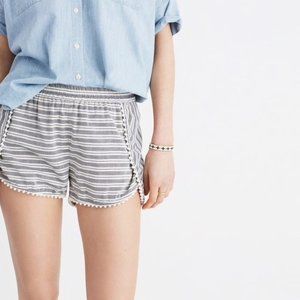 Madewell Oahu Striped Beach Shorts XS